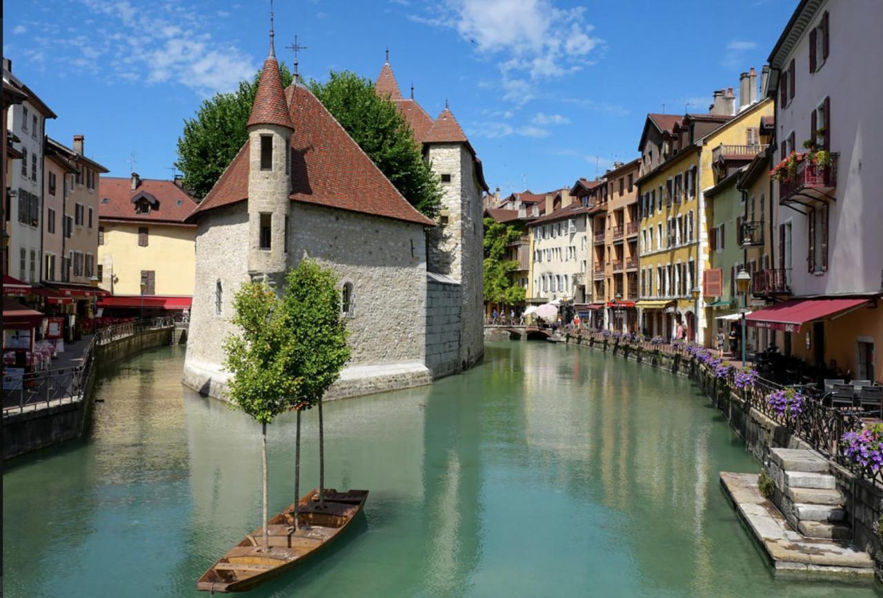 Ferienwohnung 7 Rhone Super T2 Renove Avec Place De Parking Privee Annecy Exterior foto